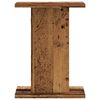 vidaXL Speaker Stands 2 pcs Old Wood 30x30x40 cm Engineered Wood
