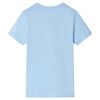 Kids' T-shirt with Short Sleeves Light Blue 104