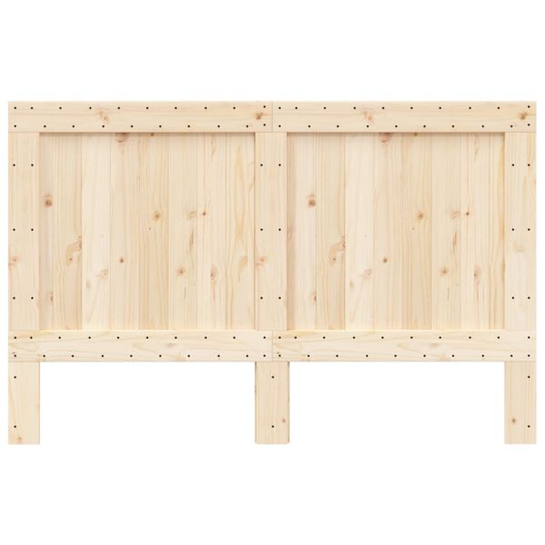 vidaXL Headboard 160x104 cm Solid Wood Pine