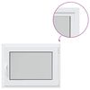 vidaXL Basement Window "RISOR" 80x50 cm Tilt&Turn DIN Right White