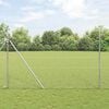 vidaXL Hexagon Fence Silver 1.6 x 100 m Galvanised steel