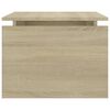 vidaXL Coffee Table Sonoma Oak 68x50x38 cm Engineered Wood