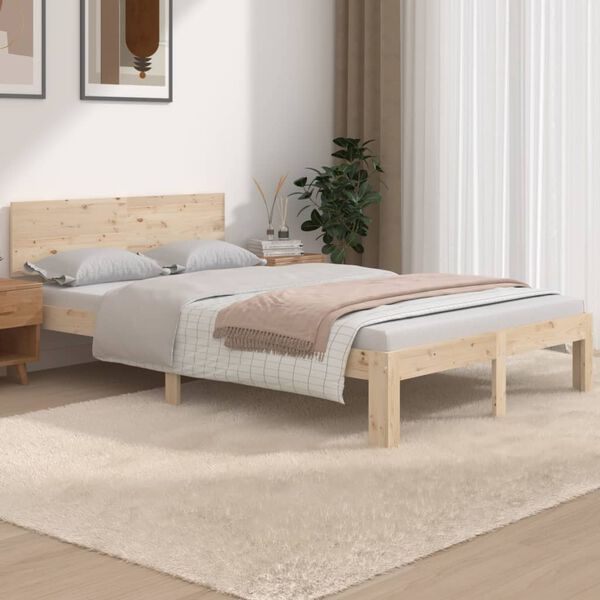 vidaXL Bed Frame without Mattress 120x190cm Small Double