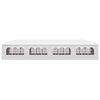 vidaXL Garden Marquee 3x12 m White