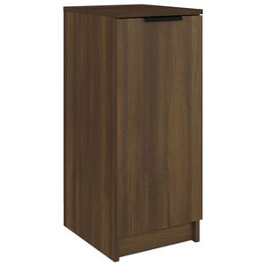 vidaXL Shoe Cabinet Brown Oak 30x35x70 cm Engineered Wood