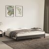 vidaXL Bed Frame without Mattress Dark Grey Super King Velvet