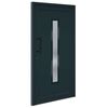 vidaXL Front Door Anthracite 108x200 cm PVC