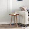 vidaXL Table Top Light Brown &Oslash; 40 x 2.5 cm Solid Oak Wood
