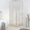 vidaXL Shower Cabin Frosted ESG 80x80x180 cm