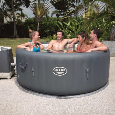 Bestway Lay-Z-Spa Palm Springs HydroJet Inflatable Hot Tub 54144