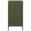 vidaXL Sideboard Olive Green 35x39x73.5 cm Cold-rolled Steel