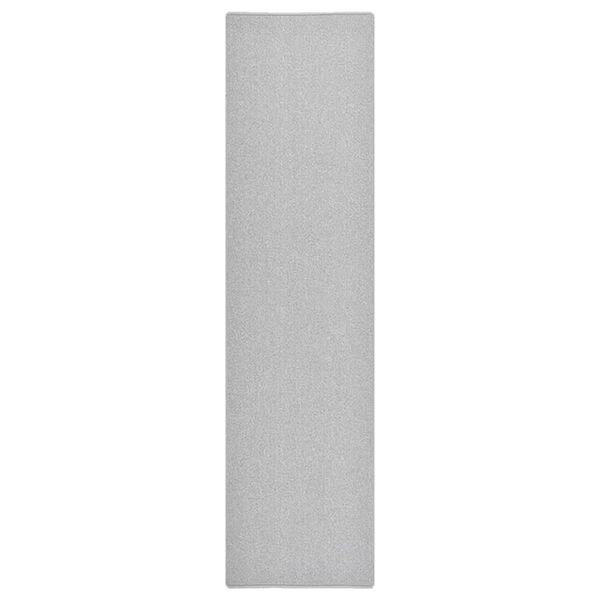 vidaXL Carpet Runner Light Grey 80x300 cm
