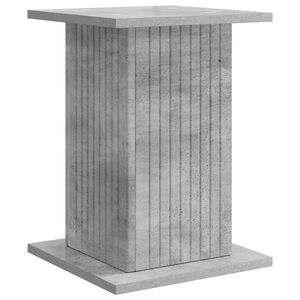 vidaXL Plant Stand Concrete Grey 30.5 x 30 x 43 cm Engineered Wood