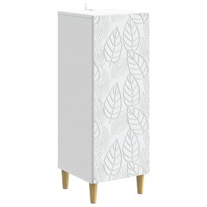 vidaXL Sideboard White 33 x 34.5 x 90 cm Engineered Wood