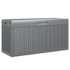 ProGarden Garden Storage Box with Grip 300 L Grey