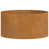 vidaXL Garden Planter Brown 40 x 40 x 20 cm Weathering Steel