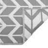 vidaXL Outdoor Carpet ARAKIL Grey 160x230 cm PP