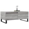 vidaXL Coffee Table Grey Sonoma 90x50x36.5 cm Engineered Wood