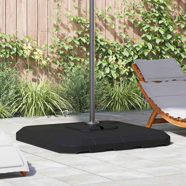 vidaXL Cantilever Umbrella Base Black 98 x 98 x 98 cm