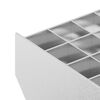 vidaXL Grate Step 80x24x7 cm Galvanised Steel