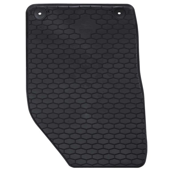 vidaXL Car Mat 4 pcs Black suitable for FABIA III 2014-2022 Rubber