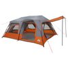 vidaXL Instant Tent Grey and Orange 10-Person