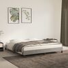 vidaXL Bed Frame without Mattress Light Grey Super King Velvet
