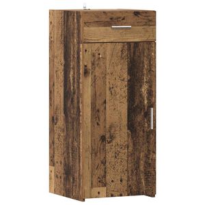 vidaXL Storage Cabinet Old Wood 40 x 42.5 x 93 cm Engineered Wood