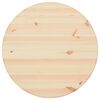 vidaXL Table Top Natural Pinewood Round 25 mm 90 cm