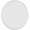 vidaXL Wall Mirror Silver Ø 50 cm Round