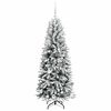 vidaXL Artificial Christmas Tree with 150 LEDs White 63 x 63 x 150 cm