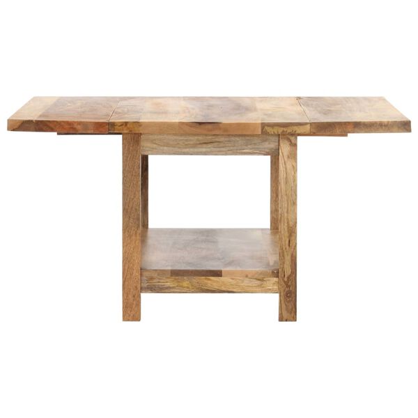 vidaXL Extendable Coffee Table 90x(45-90)x45 cm Solid Mango Wood