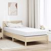 vidaXL Mattress White and Blue 120 x 200 cm Gel-Infused Foam