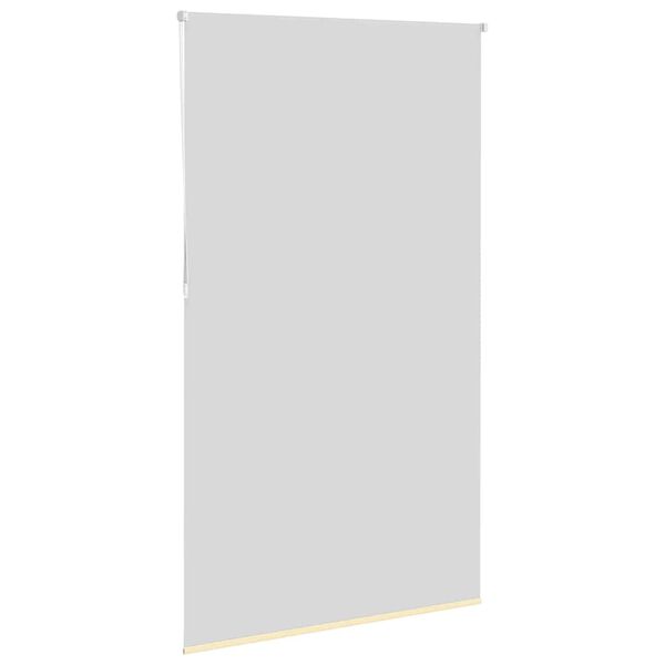 vidaXL Roller Blind Blackout Beige 140x210 cm Fabric Width 136.6 cm Polyester