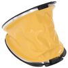 vidaXL Foot Pump 26x18 cm PP and PE Grey and Yellow