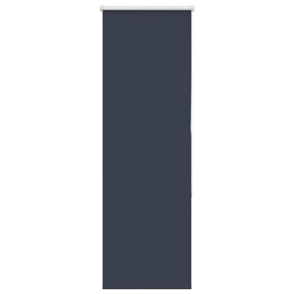 vidaXL Roller Blind Blackout Marine 45x150 cm Fabric Width 40.7 cm Polyester