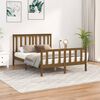 vidaXL Bed Frame without Mattress Honey Brown 120x200 cm Solid Wood Pine