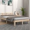 vidaXL Bed Frame without Mattress 135x190cm Double