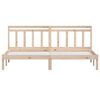 vidaXL Bed Frame without Mattress Super King Solid Wood
