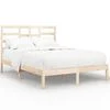 vidaXL Bed Frame without Mattress Solid Wood 140x200 cm