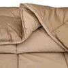 vidaXL Summer Duvet Gold 135 x 200 cm Satin and Microfiber