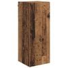 vidaXL Wall Mounted Cabinet Old Wood 34.5 x 34 x 90 cm Engineered Wood
