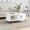 vidaXL Coffee Table White 90x50x40 cm Engineered Wood