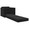 vidaXL Sofa Bed Black 74 x 77 x 81 cm Velvet