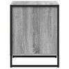 vidaXL Bedside Table Grey Sonoma 50 x 39.5 x 50 cm Engineered Wood