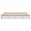 vidaXL Bed Frame White 180 x 200 cm Solid Pine Wood