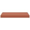 vidaXL Wall Shelf 4 pcs Red 50 x 23 x 4 cm Engineered Wood