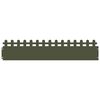 vidaXL Lawn Edgings 30 pcs 103 x 0.05 x 22 cm Steel Olive Green