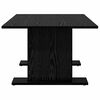 vidaXL Coffee Table Black oak 103.5 x 60 x 40 cm Engineered wood