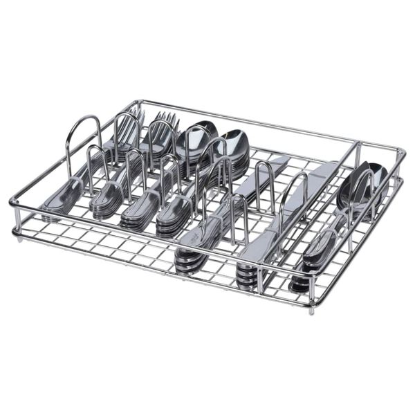 Excellent Houseware 45 Piece Cutlery Set Stainless Steel